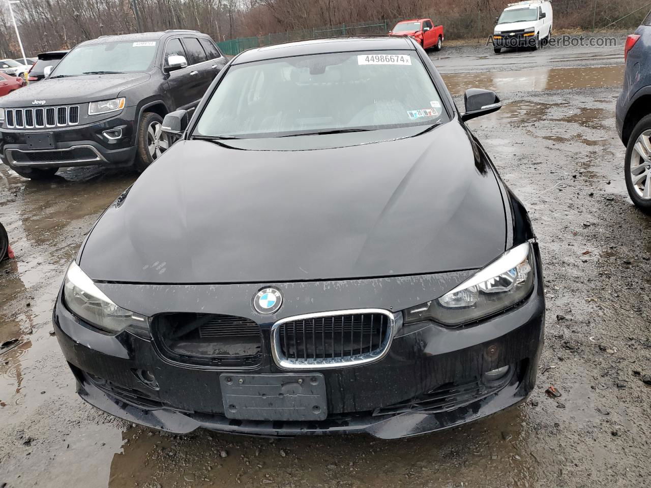 2014 Bmw 328 I Black vin: WBA3A5G5XENP29901