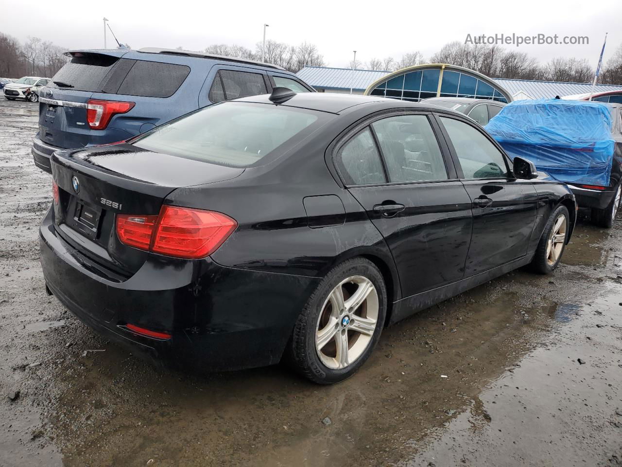 2014 Bmw 328 I Black vin: WBA3A5G5XENP29901