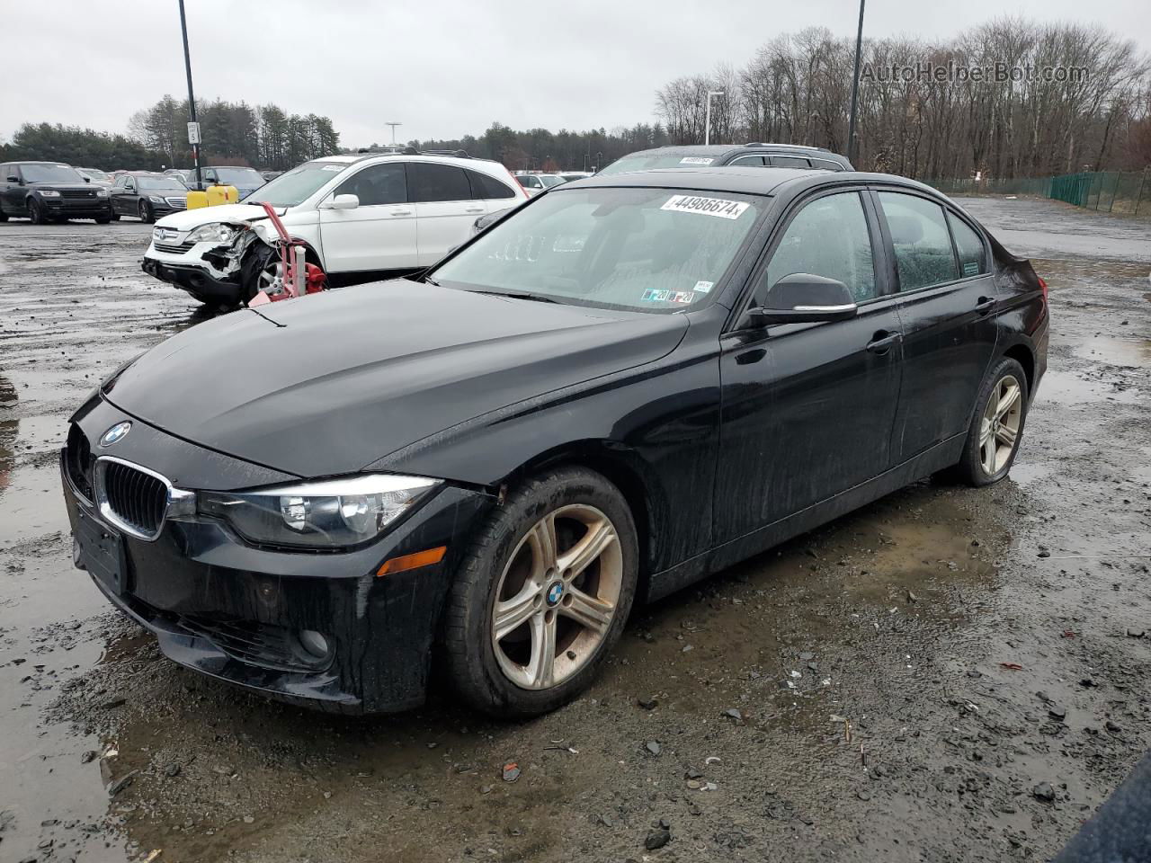 2014 Bmw 328 I Black vin: WBA3A5G5XENP29901