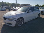 2014 Bmw 328 I White vin: WBA3A5G5XENP33043