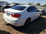 2014 Bmw 328 I White vin: WBA3A5G5XENP34080