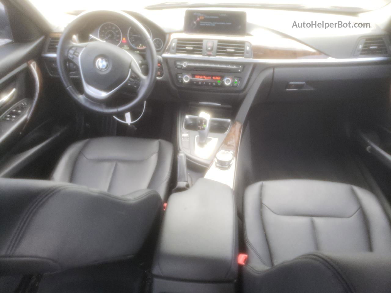 2015 Bmw 328 I Gray vin: WBA3A5G5XFNS87106