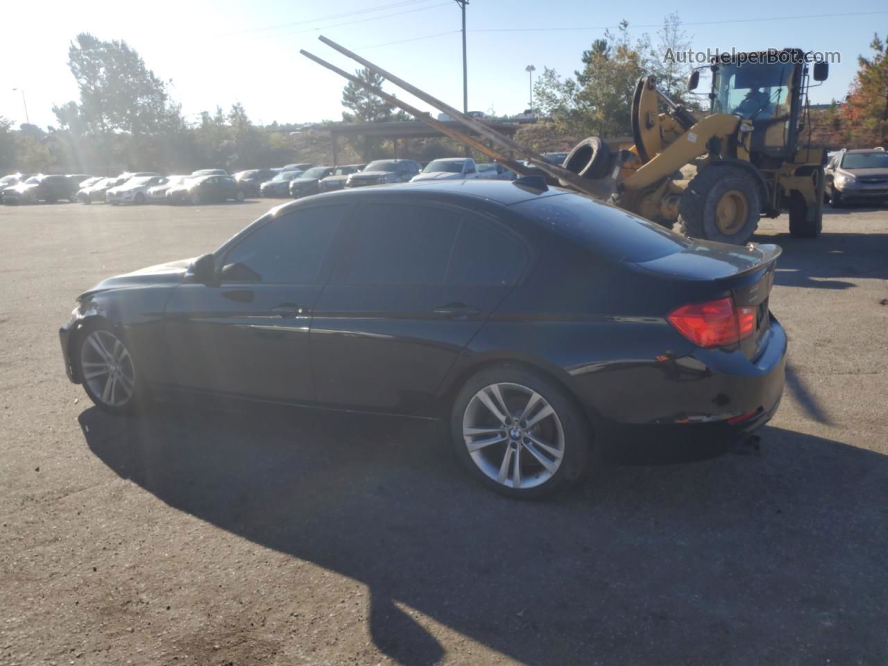 2015 Bmw 328 I Черный vin: WBA3A5G5XFNS88711