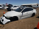 2013 Bmw 335 I White vin: WBA3A9C50DF476870