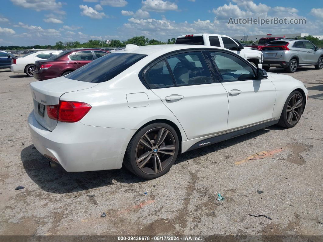 2015 Bmw 335i   White vin: WBA3A9C50FK472523