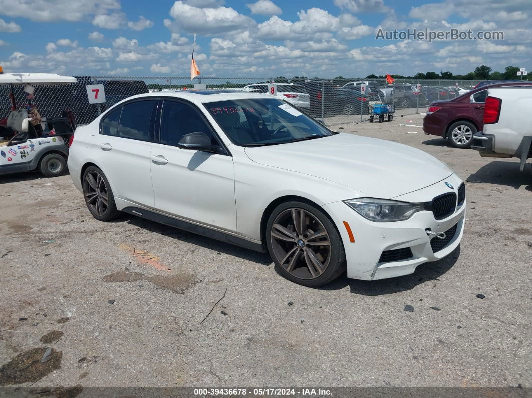 2015 Bmw 335i   White vin: WBA3A9C50FK472523