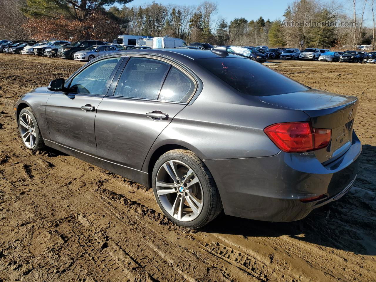 2012 Bmw 335 I Charcoal vin: WBA3A9C51CF269905