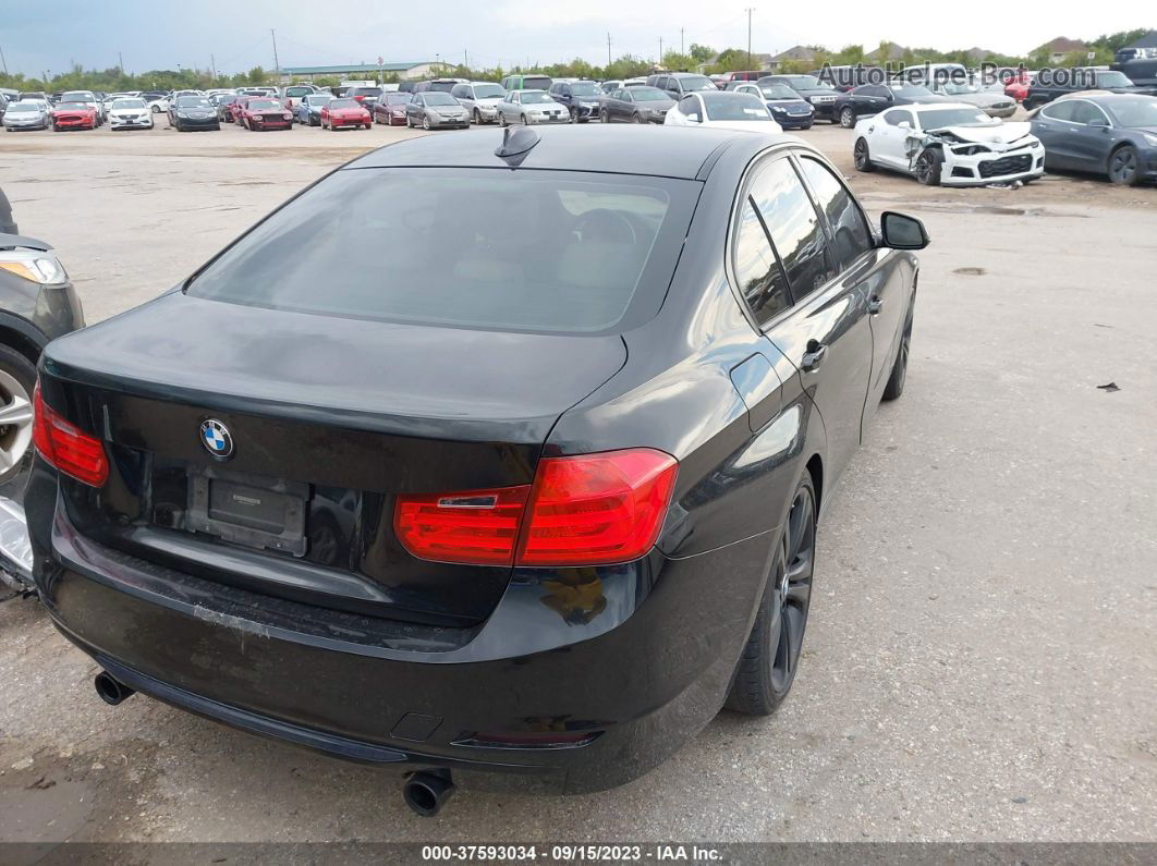 2012 Bmw 3 Series 335i Black vin: WBA3A9C52CF269895