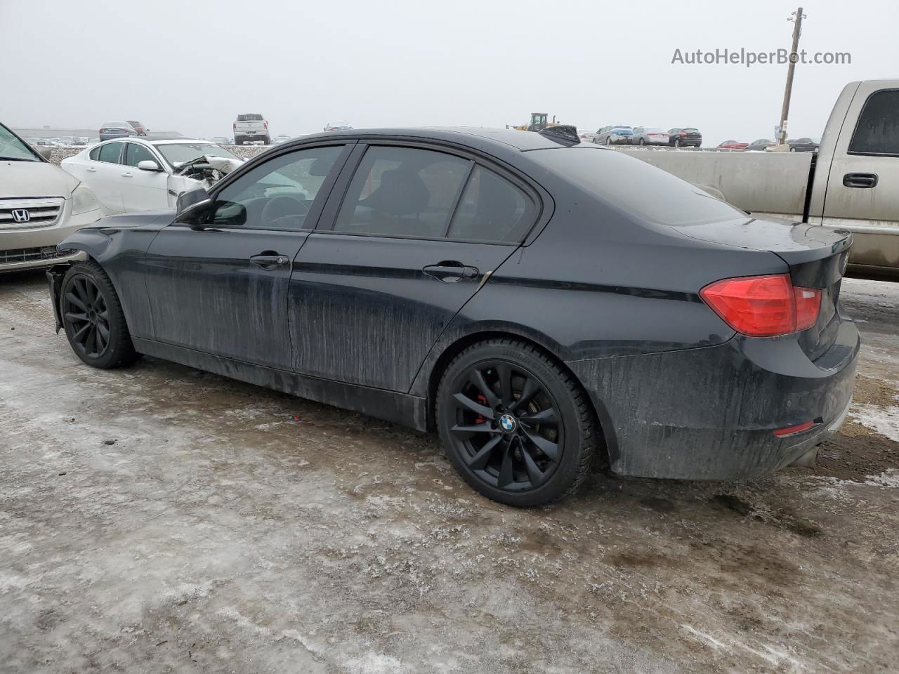 2012 Bmw 335 I Black vin: WBA3A9C52CF270674