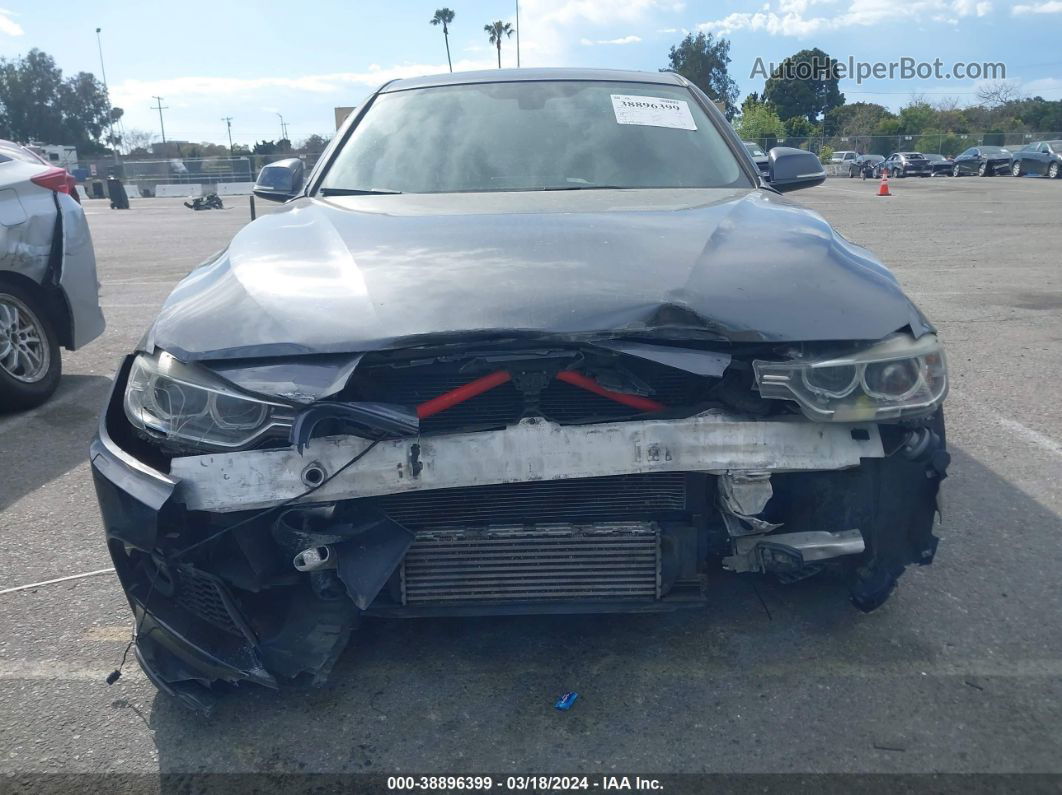 2014 Bmw 335i   Gray vin: WBA3A9C52EF478234