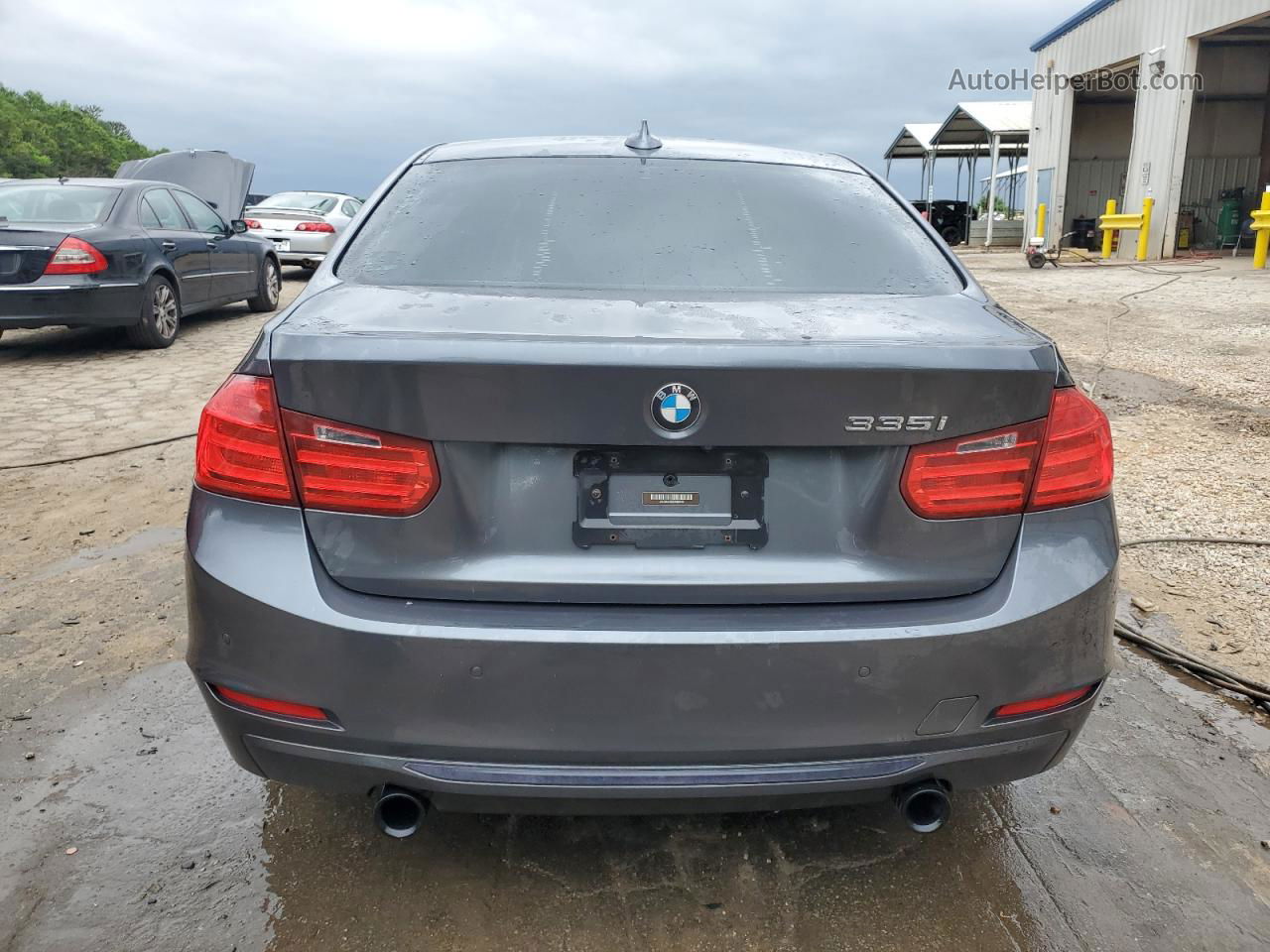 2012 Bmw 335 I Gray vin: WBA3A9C53CF269842