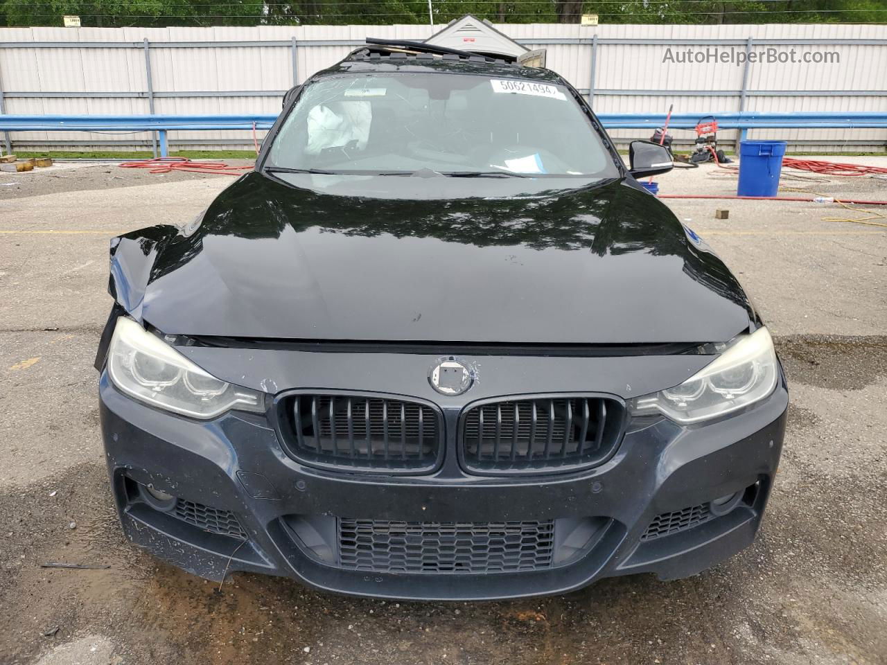 2015 Bmw 335 I Black vin: WBA3A9C53FKW74174