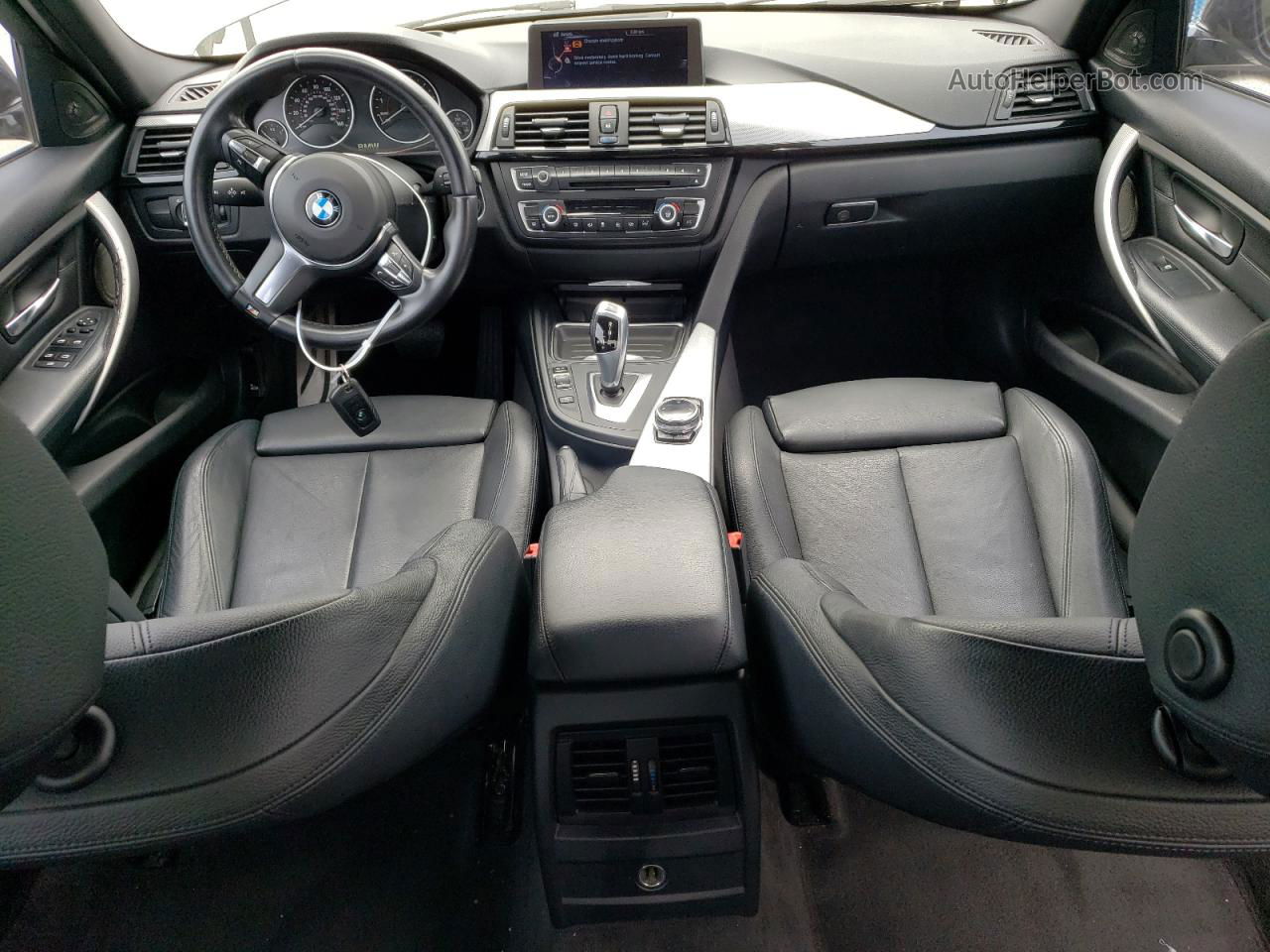 2014 Bmw 335 I Серый vin: WBA3A9C54EF478834