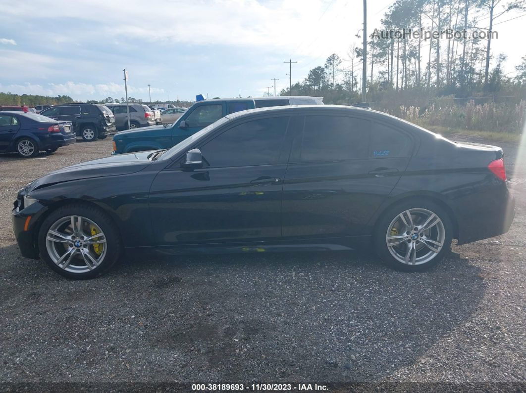 2015 Bmw 335i Black vin: WBA3A9C54FKW74152