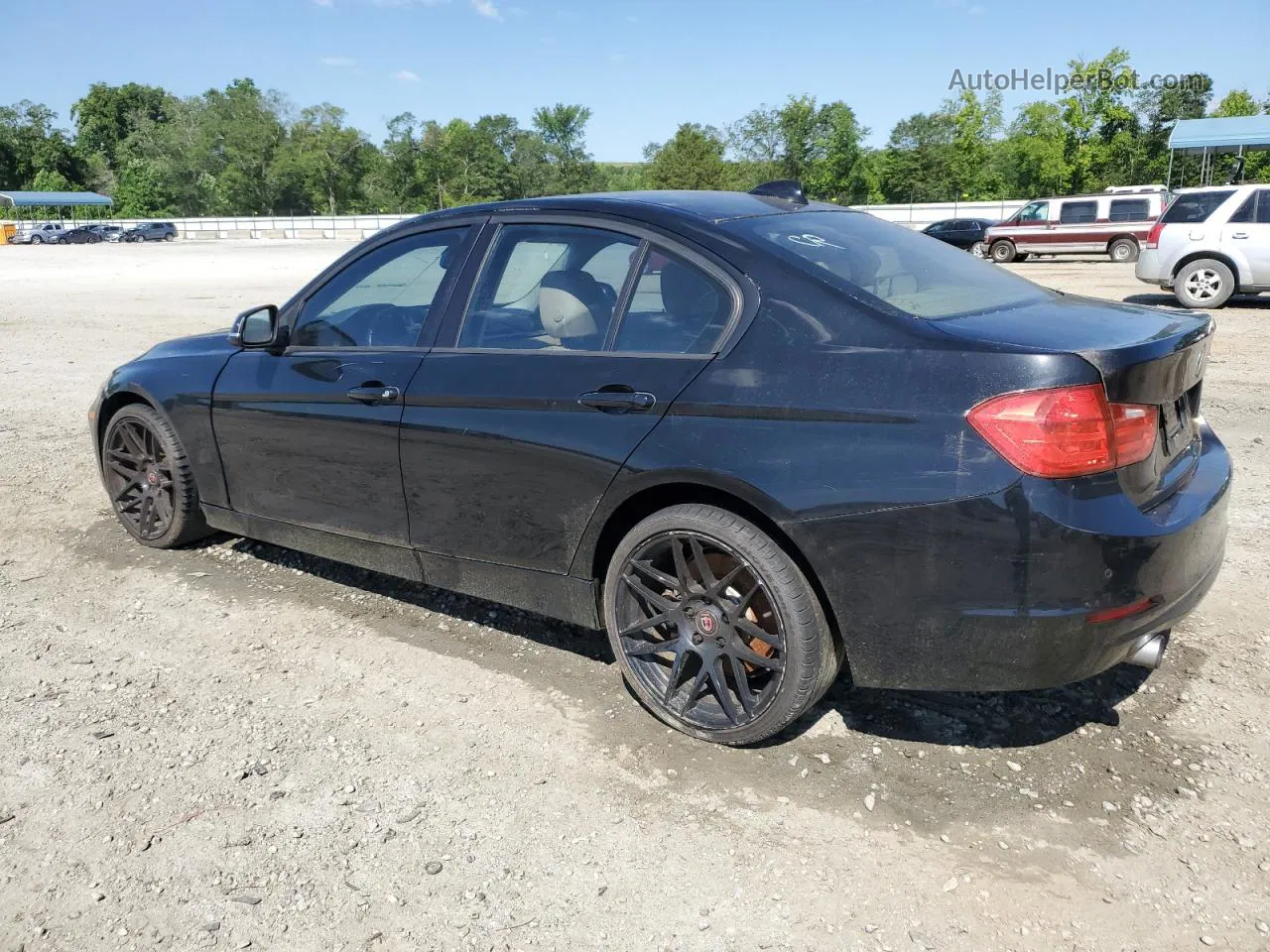 2014 Bmw 335 I Black vin: WBA3A9C55EF478017