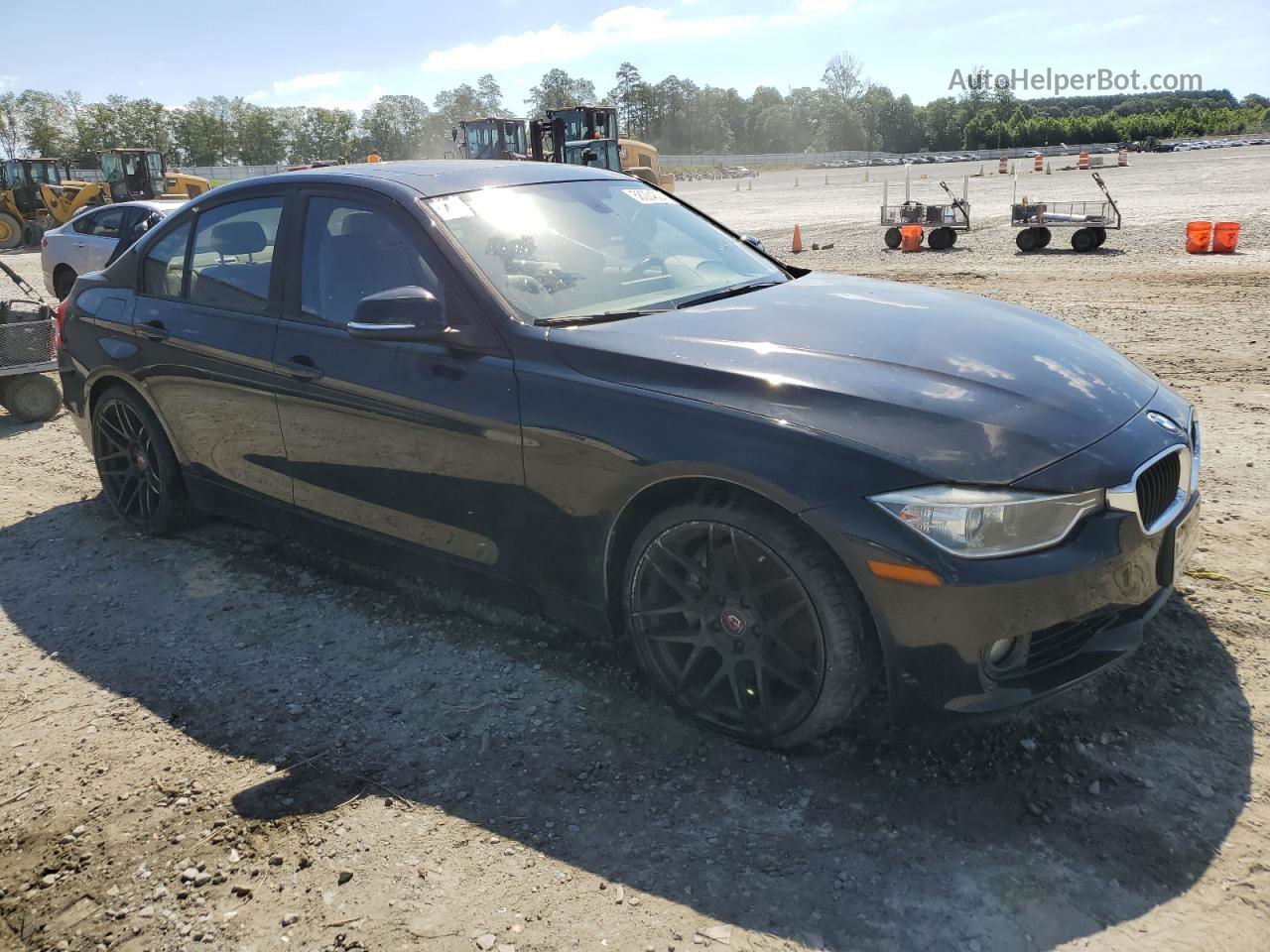 2014 Bmw 335 I Black vin: WBA3A9C55EF478017