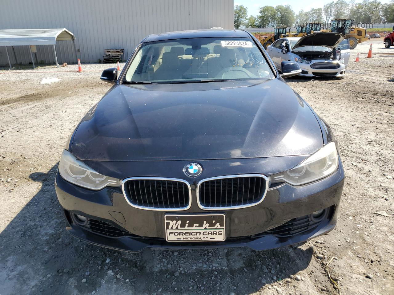 2014 Bmw 335 I Black vin: WBA3A9C55EF478017