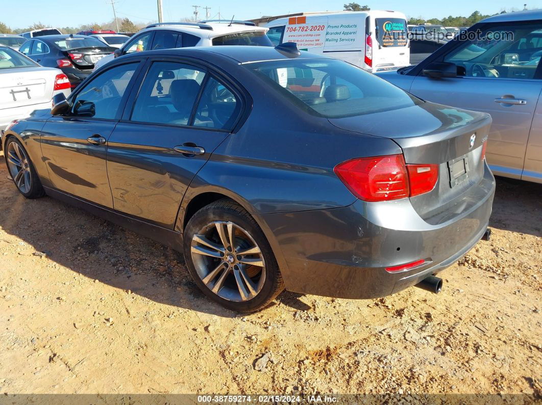 2012 Bmw 335i   Gray vin: WBA3A9C56CF270838