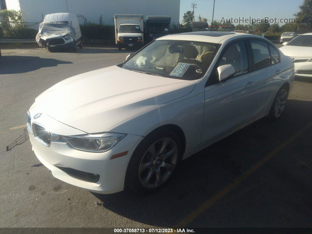 2012 Bmw 3 Series 335i White vin: WBA3A9C57CF077842