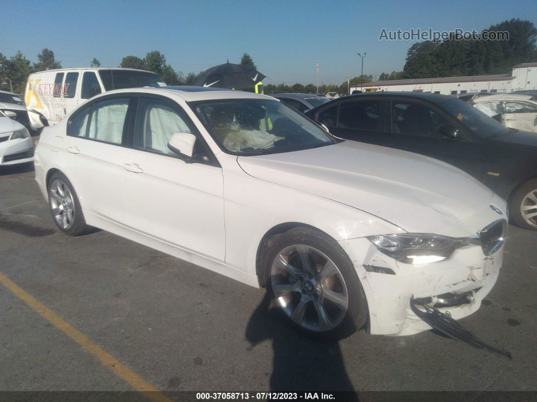 2012 Bmw 3 Series 335i White vin: WBA3A9C57CF077842