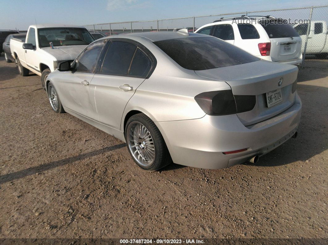 2012 Bmw 3 Series 335i Silver vin: WBA3A9C58CF270050