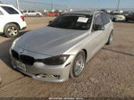 2012 Bmw 3 Series 335i Silver vin: WBA3A9C58CF270050