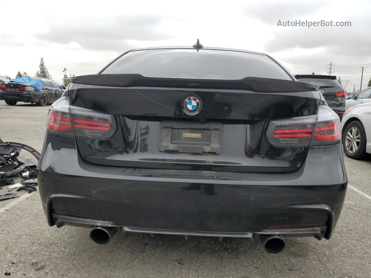 2012 Bmw 335 I Black vin: WBA3A9C59CF077728