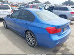 2014 Bmw 335i Blue vin: WBA3A9C59EF478358