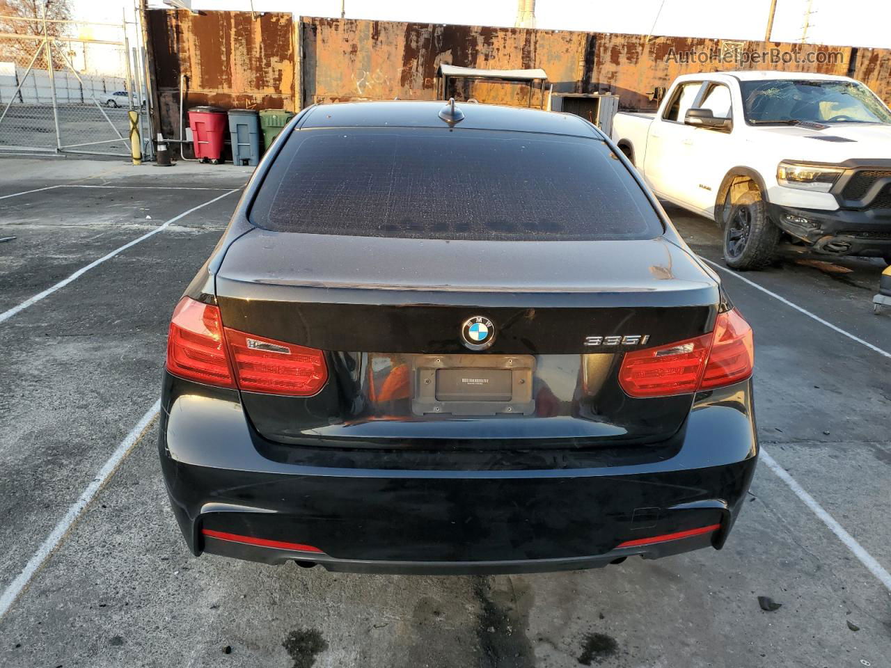 2015 Bmw 335 I Charcoal vin: WBA3A9C59FKW74681