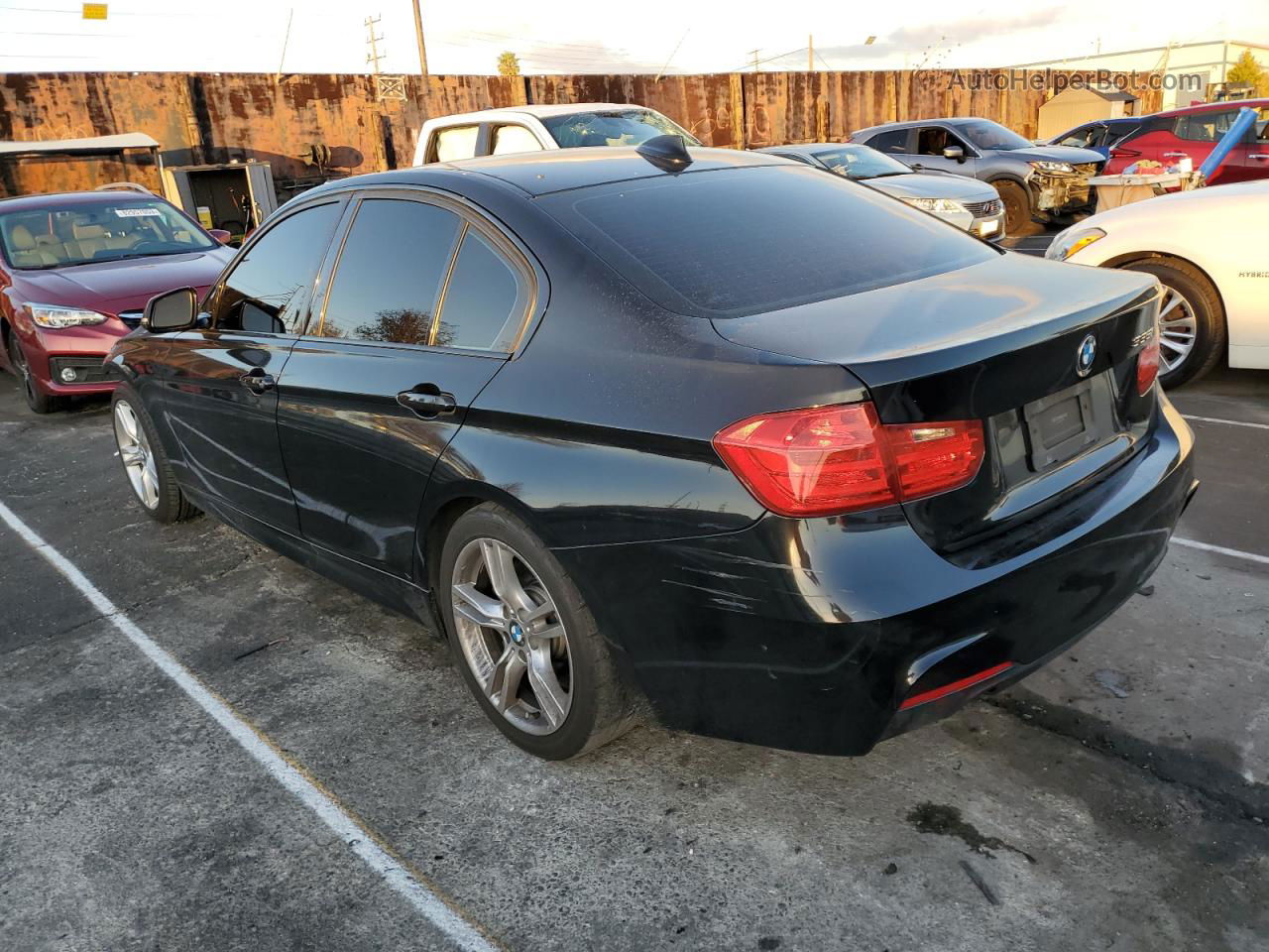 2015 Bmw 335 I Charcoal vin: WBA3A9C59FKW74681