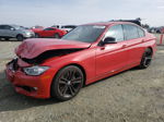 2012 Bmw 335 I Красный vin: WBA3A9C5XCFX59744