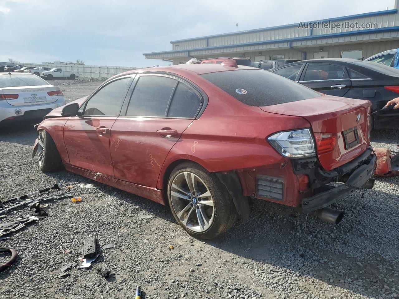 2012 Bmw 335 I Red vin: WBA3A9C5XCFX59839