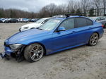 2013 Bmw 335 I Blue vin: WBA3A9C5XDF476620