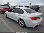 2012 Bmw 335i White vin: WBA3A9G51CNP35610