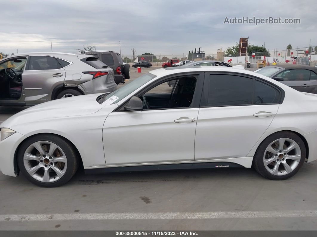 2012 Bmw 335i White vin: WBA3A9G51CNP35610