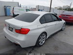 2012 Bmw 335i White vin: WBA3A9G51CNP35610