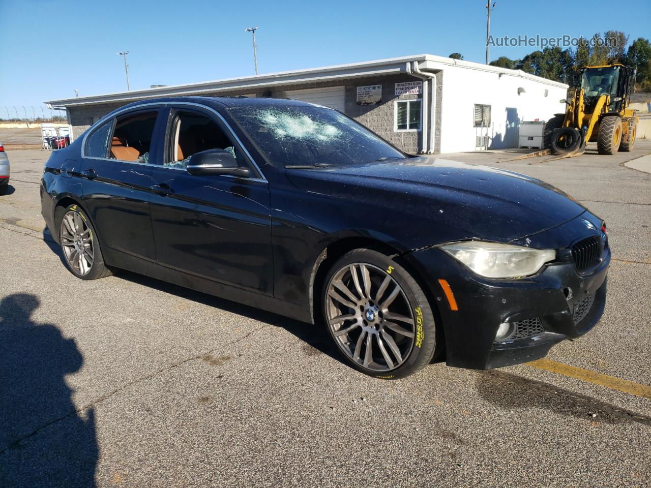 2013 Bmw 335 I Black vin: WBA3A9G53DNP36100