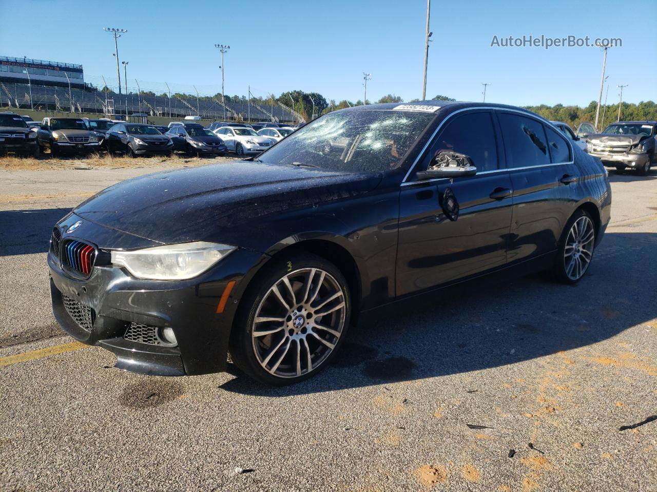 2013 Bmw 335 I Black vin: WBA3A9G53DNP36100