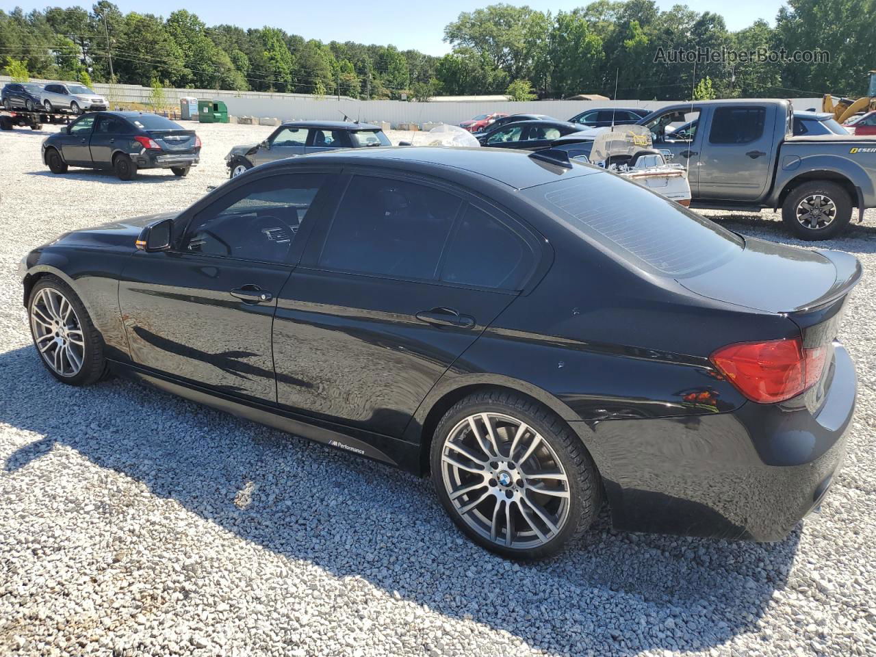 2013 Bmw 335 I Black vin: WBA3A9G53DNP37845