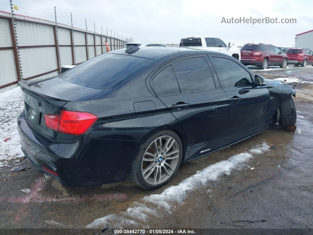 2015 Bmw 335i   Черный vin: WBA3A9G53FNS66198