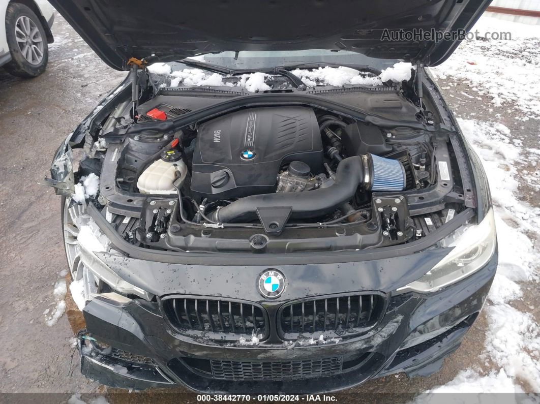 2015 Bmw 335i   Черный vin: WBA3A9G53FNS66198