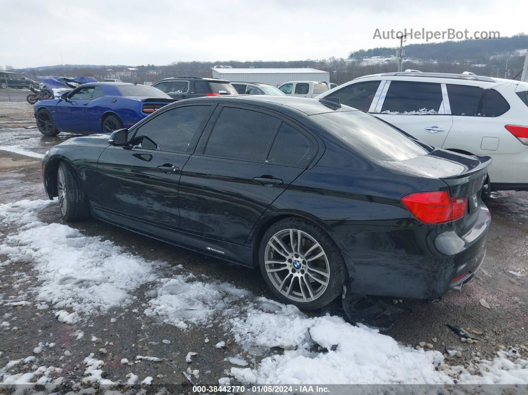 2015 Bmw 335i   Черный vin: WBA3A9G53FNS66198