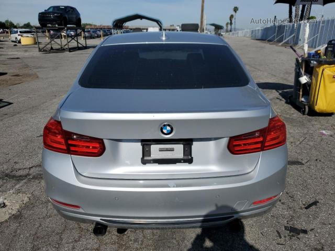 2014 Bmw 335 I Silver vin: WBA3A9G54ENR97396