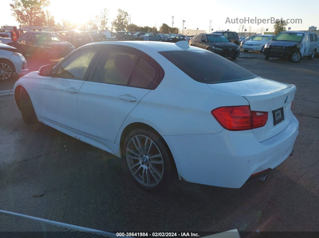 2015 Bmw 335i   White vin: WBA3A9G54FNS66713