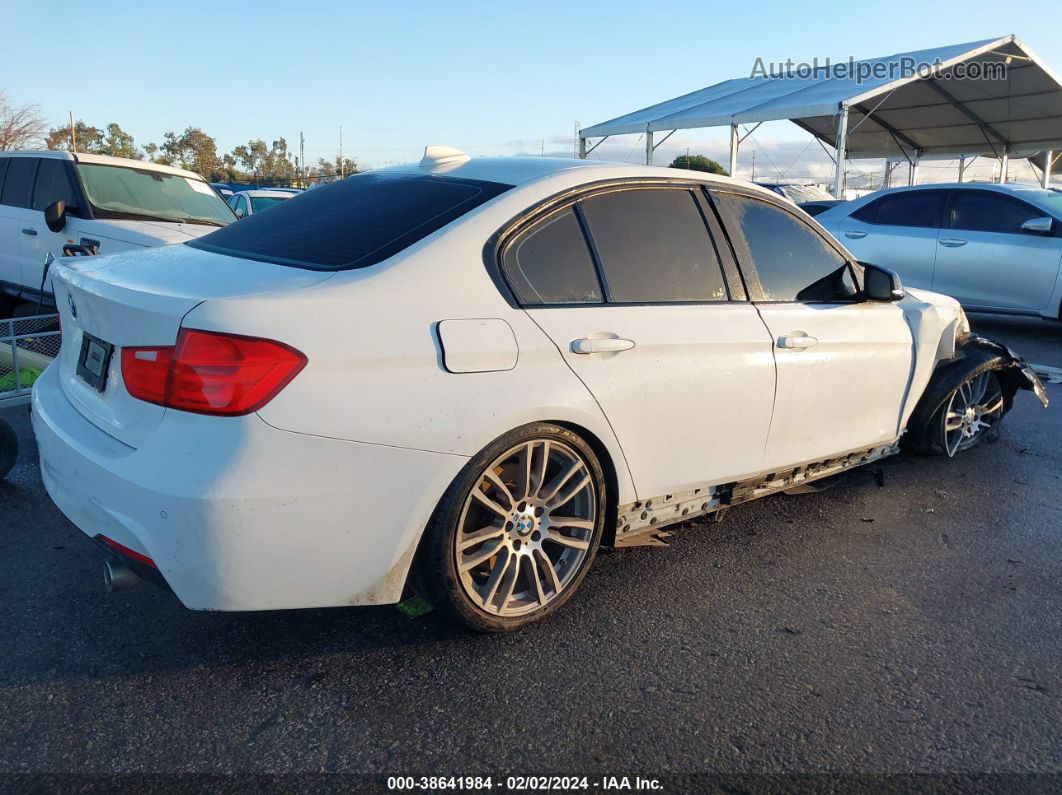 2015 Bmw 335i   White vin: WBA3A9G54FNS66713