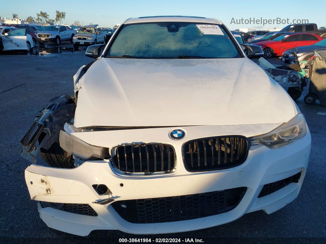 2015 Bmw 335i   White vin: WBA3A9G54FNS66713