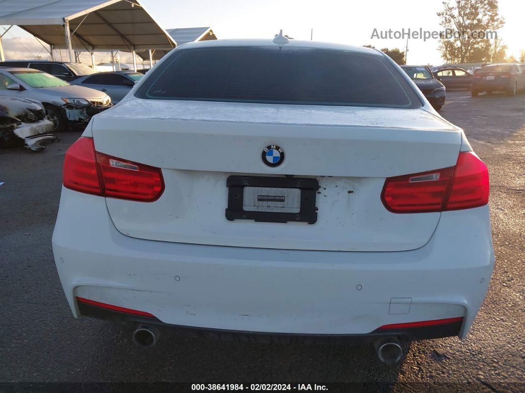 2015 Bmw 335i   White vin: WBA3A9G54FNS66713