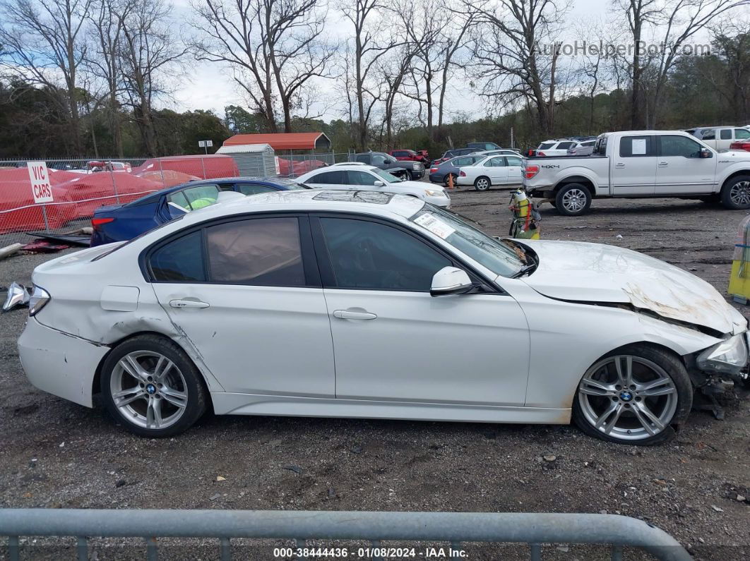 2015 Bmw 335i   White vin: WBA3A9G54FNT09351