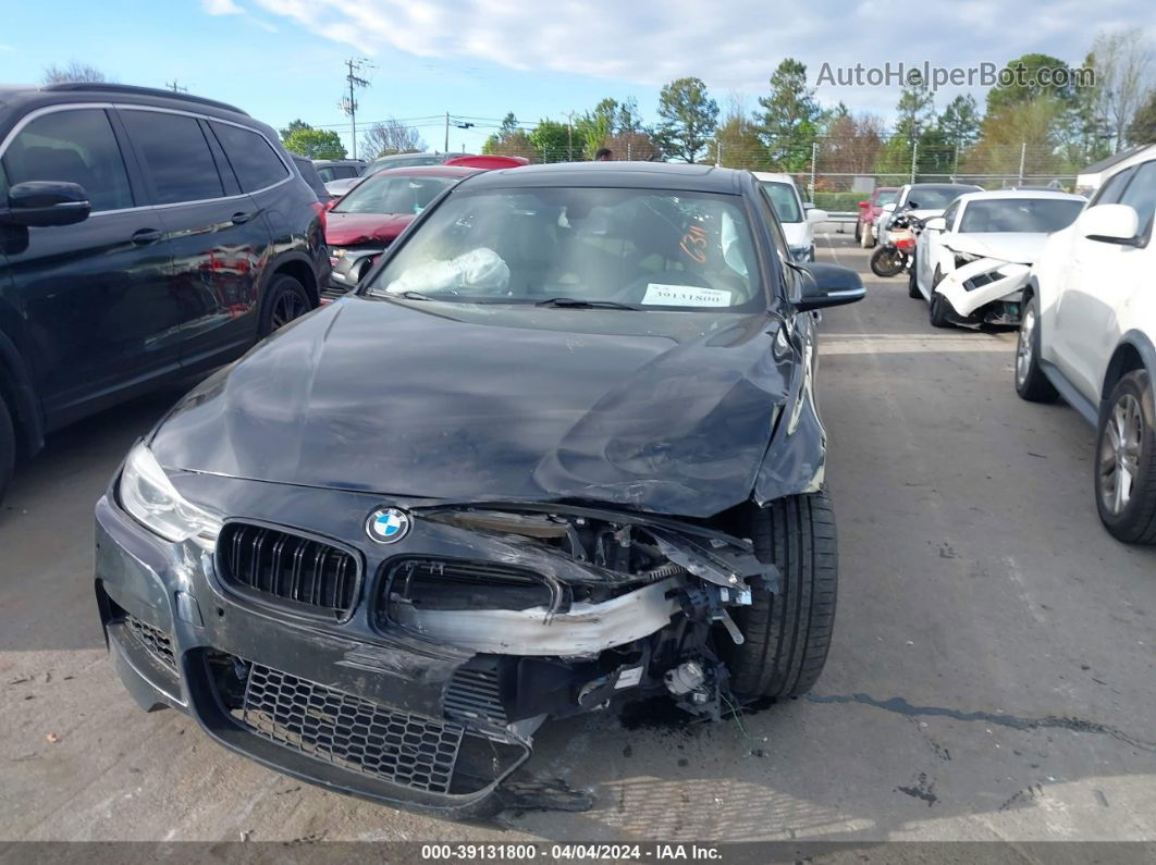 2015 Bmw 335i   Black vin: WBA3A9G56FNS66311