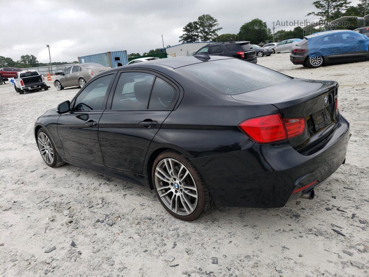 2013 Bmw 335 I Black vin: WBA3A9G58DNP36089